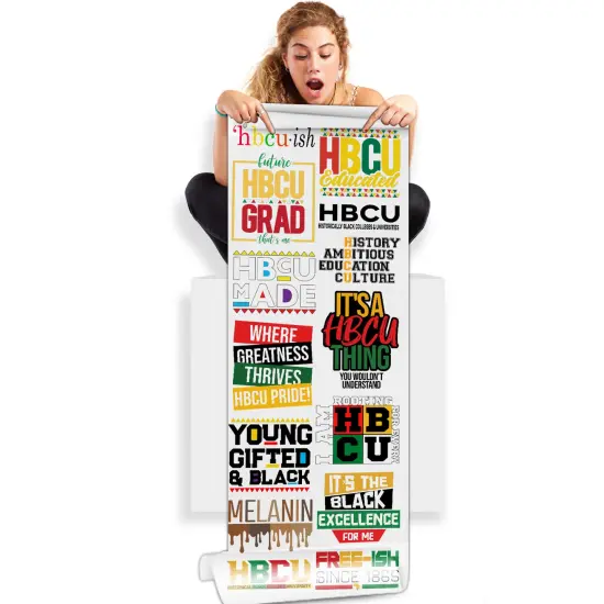 HBCU Direct-to-Film DTF Transfer Gang Sheets - 22x60 {1}