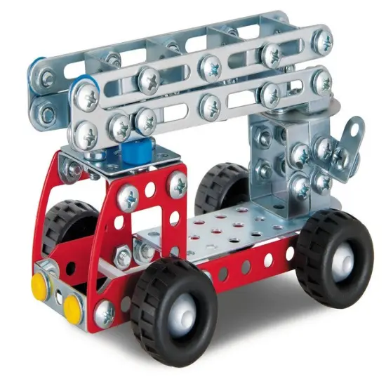 Eitech Small Red Fire Truck Construction Set {2}