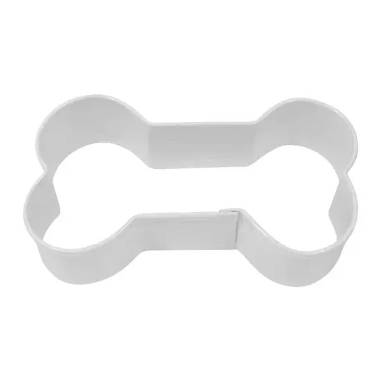 Dog Bone Cookie Cutter (White, 3.5") {1}