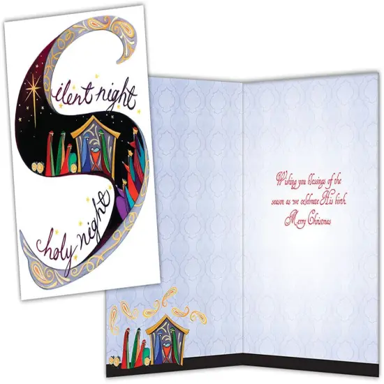 Silent Night - Special Finish Boxed Christmas Cards {1}