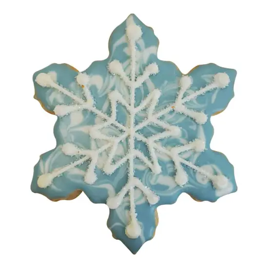 Snowflake Cookie Cutter (White, 4") {4}