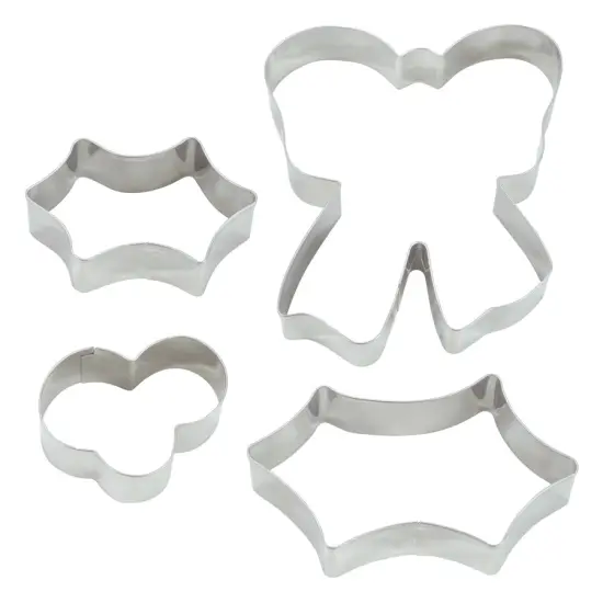 Wreath Centerpiece 4 PC Cookie Cutter Set {2}