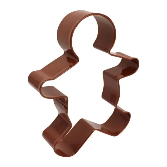 Gingerbread Boy Cookie Cutter (Brown, 5") {2}