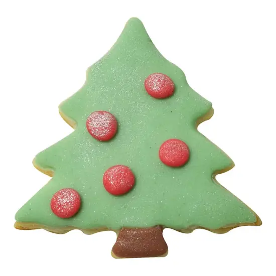 Mini Christmas Tree w/Snow Cookie Cutter (1.5") {3}