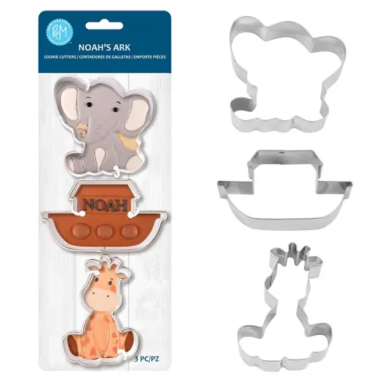Noah's Ark 3 PC Cookie Cutter Set {3}
