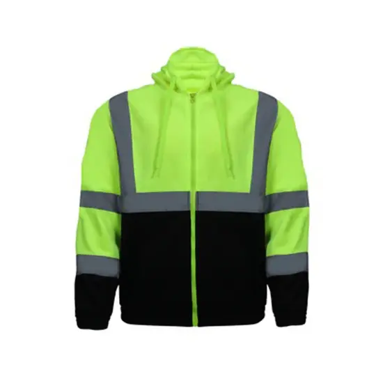 Full Zip Reflective Fleece Hoodie | RADYAN&reg; {2}