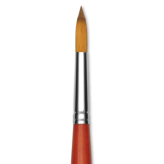 Raphael Golden Kaerell Brush - Round, Long Handle, Size 20 {1}