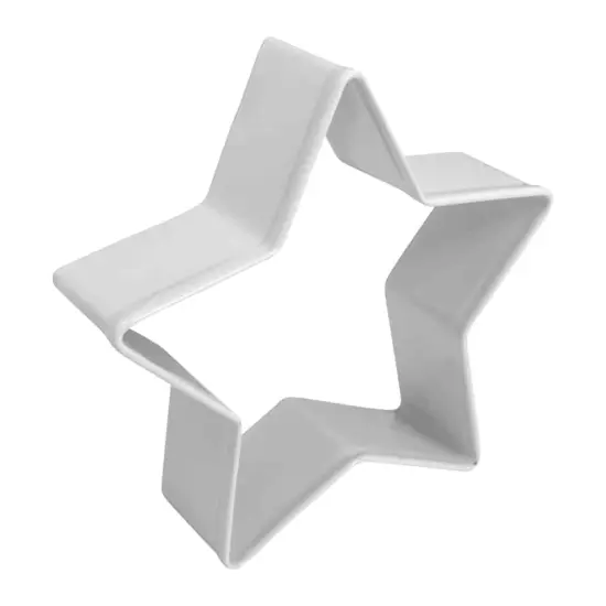 Star Cookie Cutter (White, 3.5") {2}