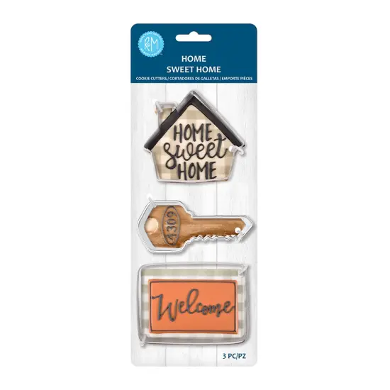 Home Sweet Home 3 PC Cookie Cutter Set {1}