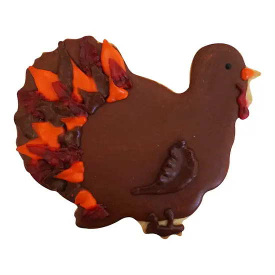 Turkey Gobbler Cookie Cutter (3.75") {3}