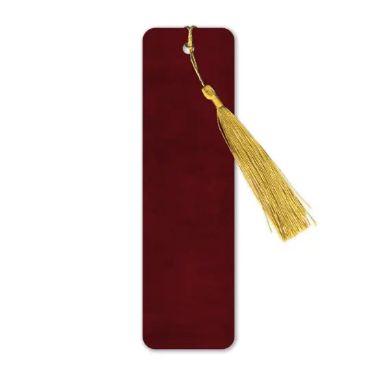 Gallery Leather Bookmark - 7"x2" Acadia Deep Red {1}