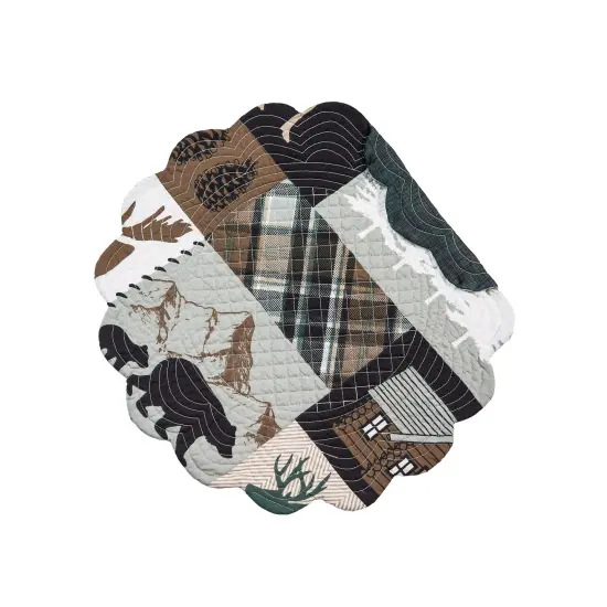 Fletcher Forest Placemats Set of 6, 17" {1}