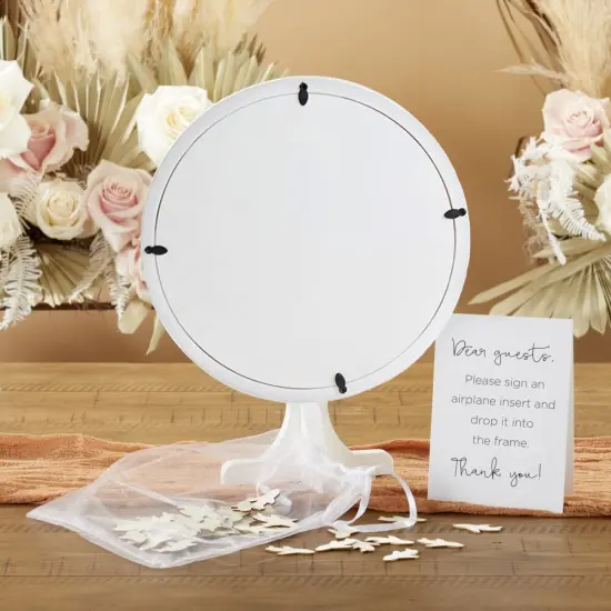 Wedding Guest Book Alternative - Globe {4}