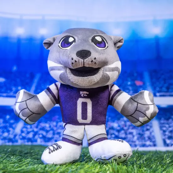 Bleacher Creatures Kansas State Wildcats Willie the Wildcat 8" Mascot Kuricha Plush {2}