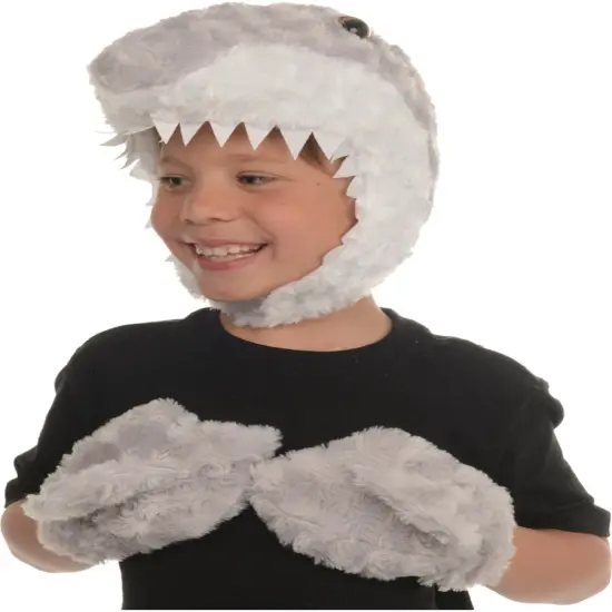 Child's Great White Shark Fish Costume Accessory Set {1}