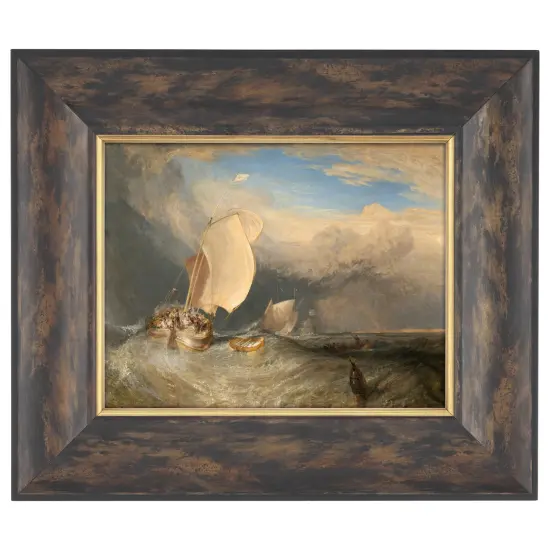 Imperial Frames Saint James Museum Collection - 10 Pack of Beautifully Hand-Finished Dark Burl/Gold Fillet Open Back Frames for Artists, Display, Canvas, & More! {5}