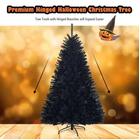 6 Feet Hinged Artificial Halloween Christmas Tree {6}