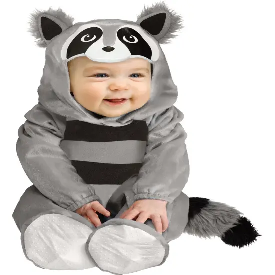 Infant's Toddler's Baby Plush Raccoon Costume {1}