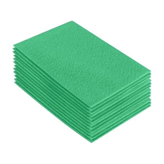 FabricLA Acrylic Felt Sheets for Crafts - Precut 9" X 12" Inches (20 cm X 30 cm) Felt Squares - Use Felt Fabric Craft Sheets for DIY, Costume, and Decoration | Mint - 12 Pieces {1}