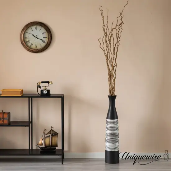 Uniquewise 12 pcs Brown Natural Decorative Dry Branches Authentic Mulberry Sticks, Home Decoration and Wedding Craft 47 in, DIY Greenery Plants Craft Vases fillers Garden Hotel Farmhouse Decor {2}