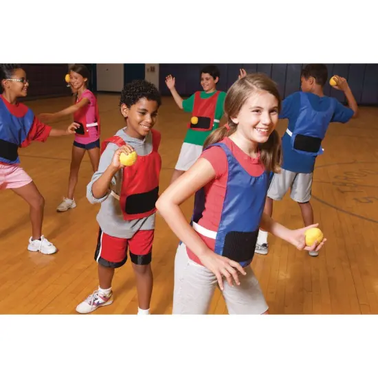 S&S Worldwide Dodge-It Tag Adult Vest. Easy to Put on Vest Have Hook and Loop Panels On Both Sides of Vest.Balls with Loops Stick to Them. Will Fit MostTeens and Adults. Pack of 12. {3}