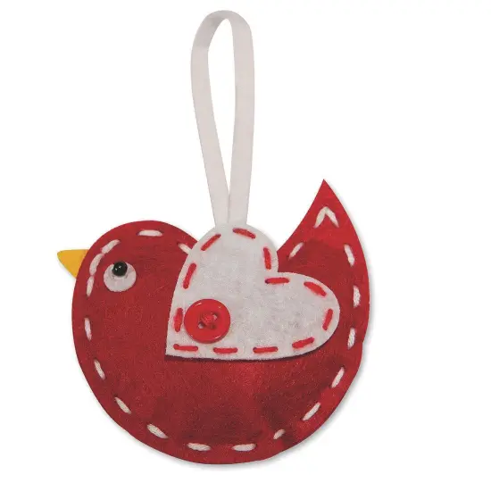 Stitched Bird Ornament Craft Kit (Pack of 12) {1}