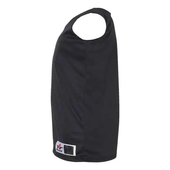 Alleson Athletic&reg; Youth Reversible Tank Black/ white {5}