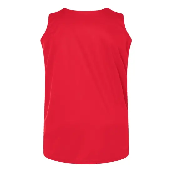 Alleson Athletic&reg; Youth Reversible Tank Black/ white {4}