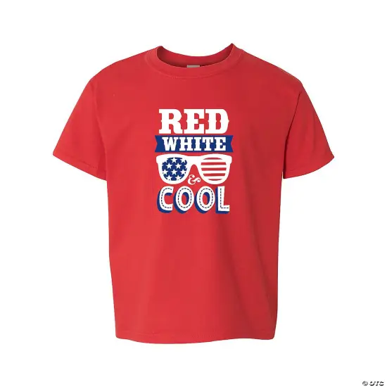 Red, White & Cool Youth T-Shirt {1}