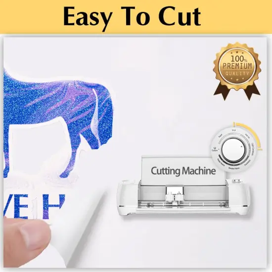 Blue Glitter Heat Transfer Paper for Inkjet Printer (25 Sheets, 8.5x11'') Printable Heat Transfer Vinyl for T Shirts Iron on Transfers for Light & Dark Fabrics {5}