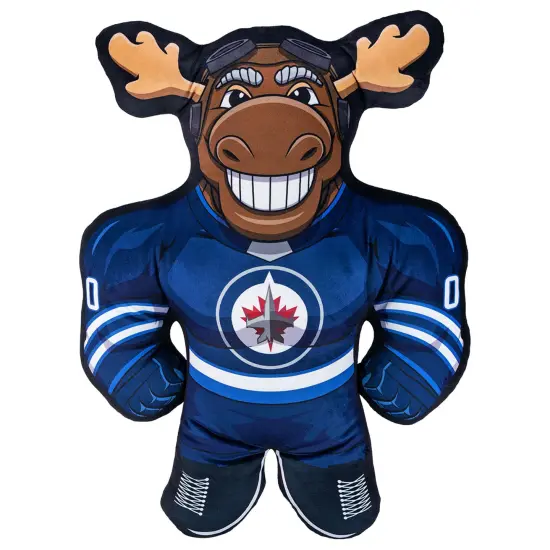 Bleacher Creatures Winnipeg Jets Mick E. Moose 24" Mascot Bleacher Buddy {1}