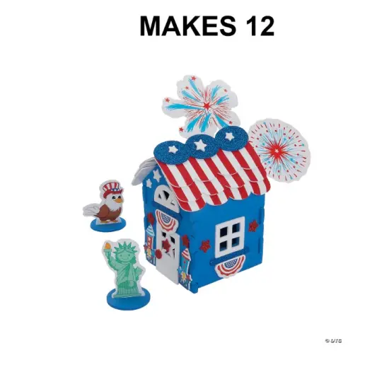 4th of July Cottage Craft Kit - Makes 12 {1}