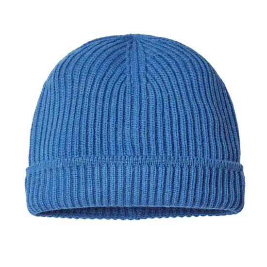 Atlantis Headwear&reg; Sustainable Finish Edge Cuffed Beanie Mustard yellow {7}