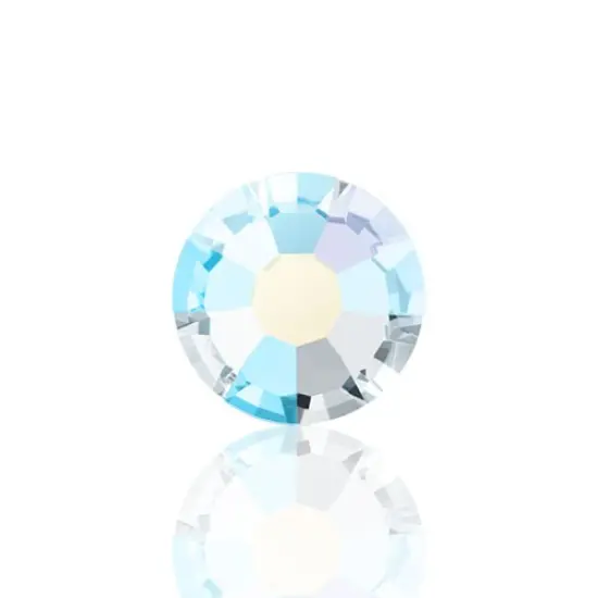 Preciosa MAXIMA SS10 Czech Glass Hotfix Flat Back Rhinestones 144 Pieces Crystal AB {1}