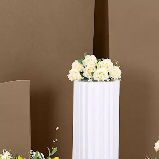 4 Matte TAUPE Fitted Spandex Half Moon Wedding Arch Backdrop {2}