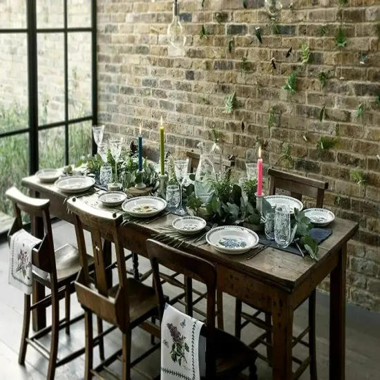 Portmeirion Botanic Garden Porcelain Soup Cup (20 oz) & Sandwich Set - Sweet Pea {3}