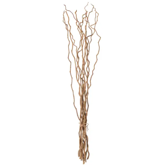 Uniquewise 12 pcs Brown Natural Decorative Dry Branches Authentic Mulberry Sticks, Home Decoration and Wedding Craft 47 in, DIY Greenery Plants Craft Vases fillers Garden Hotel Farmhouse Decor {1}