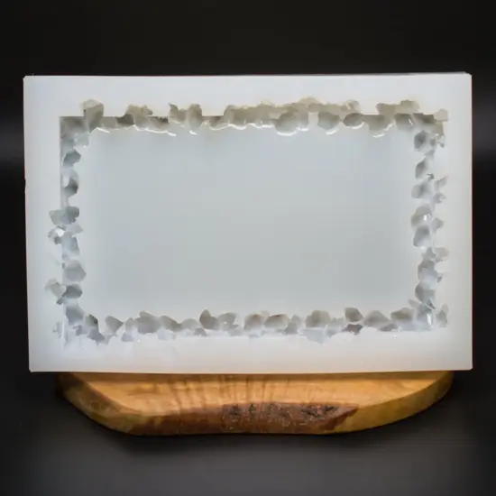 Handmade Colossal Crystal Edge Vanity Tray Mold {2}
