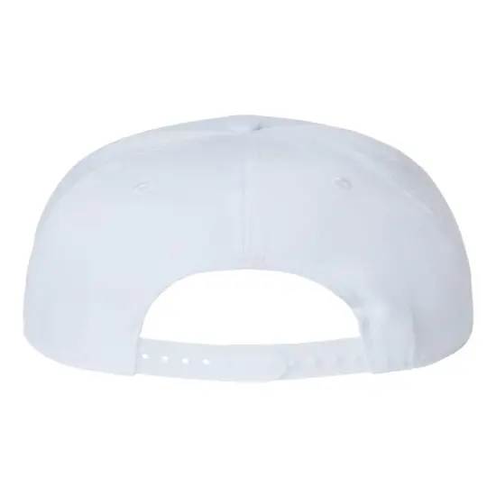 Atlantis Headwear&reg; Sustainable Flat Bill Cap Navy {7}