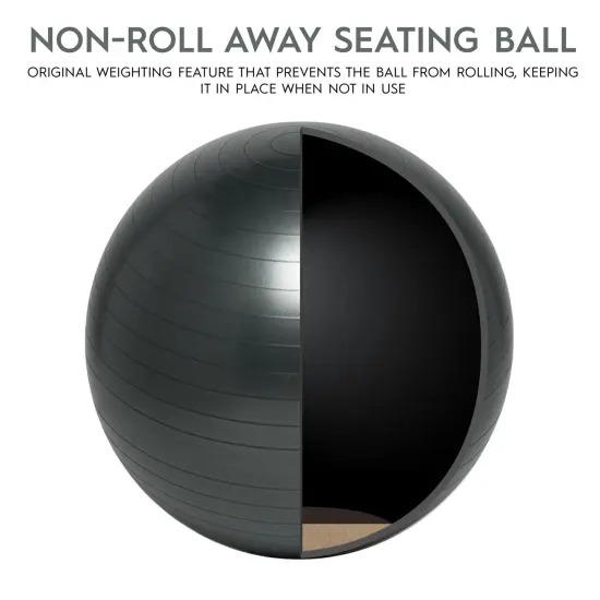 Balance Ball, 65cm, Dark Gray {5}