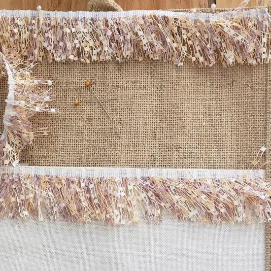 10 yards of Marienetta Celebration Fringe Trim 1 3/4" | 10 yard cut Brown Multi {7}