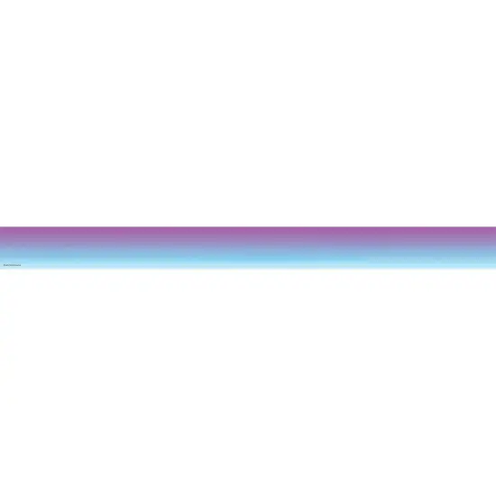 Purple and Blue Color Wash Straight Border Trim, 35 Feet Per Pack, 6 Packs {3}