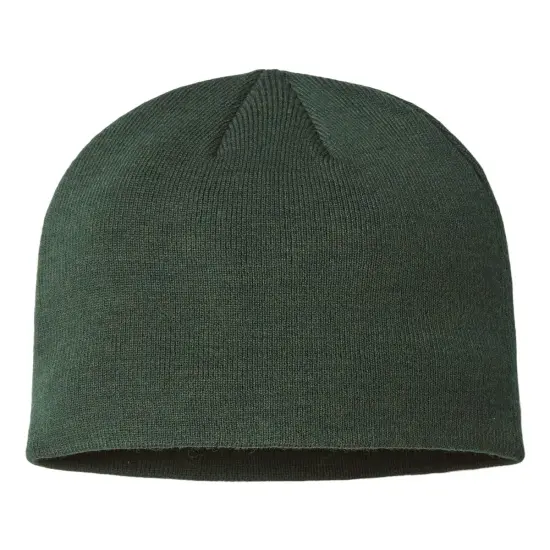 Atlantis Headwear&reg; Sustainable Beanie Burgundy melange {6}
