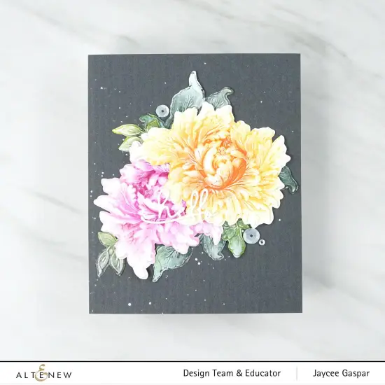 Majestic Bloom 3D Embossing Folder {5}