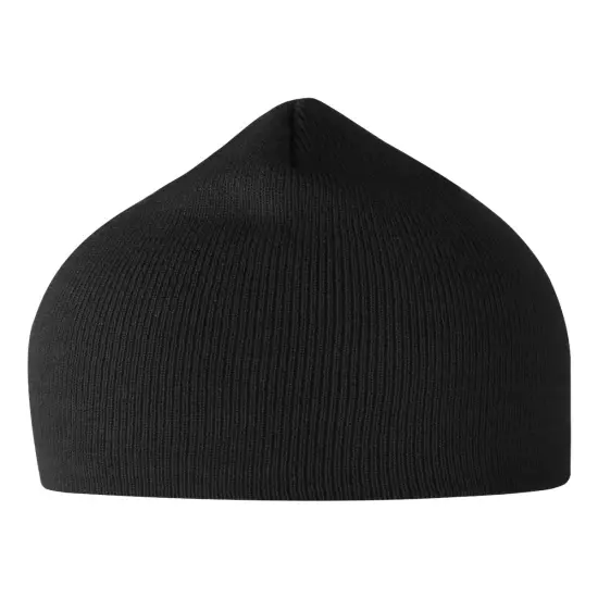 Atlantis Headwear&reg; Sustainable 8" Beanie Black {1}