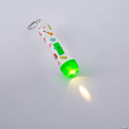 Camp Flashlight Keychains - 12 Pc. {2}
