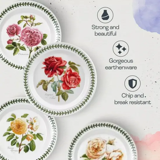Portmeirion Botanic Roses Salad Plate with a Teasing Georgia Motif {3}