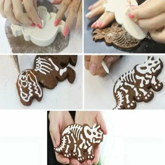 Set of 3 Dinosaur Cookie Cutter {1}