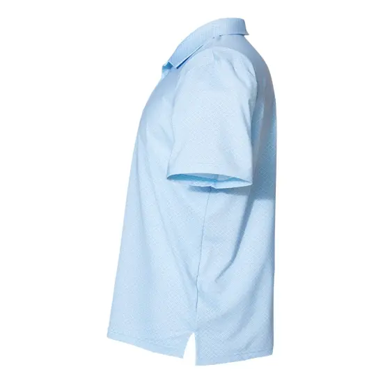 Adidas&reg; Diamond Dot Print Polo Black/ white/ grey {5}