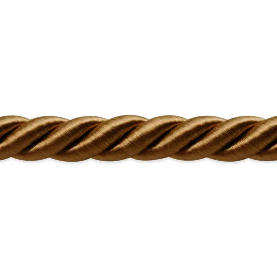 10 yards of Rebekah 1/4" Twisted Cord Trim | 10 yard cut Brown {1}